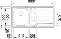 Preview: Blanco 512732 MEDIAN 6 S